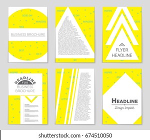 Abstract vector layout background set. For art template design, list, front page, mockup brochure theme style, banner, idea, cover, booklet, print, flyer, book, blank, card, ad, sign, sheet,, a4.