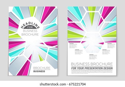 Abstract vector layout background set. For art template design, list, front page, mockup brochure theme style, banner, idea, cover, booklet, print, flyer, book, blank, card, ad, sign, sheet,, a4.