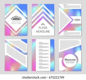 Abstract vector layout background set. For art template design, list, front page, mockup brochure theme style, banner, idea, cover, booklet, print, flyer, book, blank, card, ad, sign, sheet,, a4.