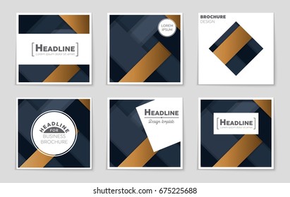 Abstract vector layout background set. For art template design, list, front page, mockup brochure theme style, banner, idea, cover, booklet, print, flyer, book, blank, card, ad, sign, sheet,, a4.