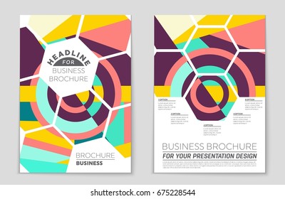 Abstract vector layout background set. For art template design, list, front page, mockup brochure theme style, banner, idea, cover, booklet, print, flyer, book, blank, card, ad, sign, sheet,, a4.