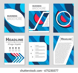 Abstract vector layout background set. For art template design, list, front page, mockup brochure theme style, banner, idea, cover, booklet, print, flyer, book, blank, card, ad, sign, sheet,, a4.