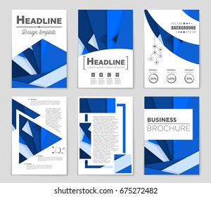 Abstract vector layout background set. For art template design, list, front page, mockup brochure theme style, banner, idea, cover, booklet, print, flyer, book, blank, card, ad, sign, sheet,, a4.