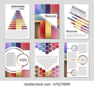 Abstract vector layout background set. For art template design, list, front page, mockup brochure theme style, banner, idea, cover, booklet, print, flyer, book, blank, card, ad, sign, sheet,, a4.