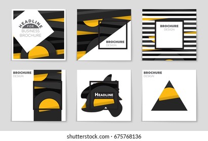 Abstract vector layout background set. For art template design, list, front page, mockup brochure theme style, banner, idea, cover, booklet, print, flyer, book, blank, card, ad, sign, sheet,, a4.