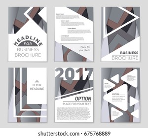 Abstract vector layout background set. For art template design, list, front page, mockup brochure theme style, banner, idea, cover, booklet, print, flyer, book, blank, card, ad, sign, sheet,, a4.