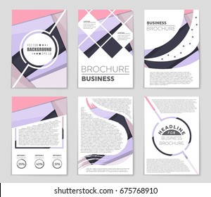 Abstract vector layout background set. For art template design, list, front page, mockup brochure theme style, banner, idea, cover, booklet, print, flyer, book, blank, card, ad, sign, sheet,, a4.
