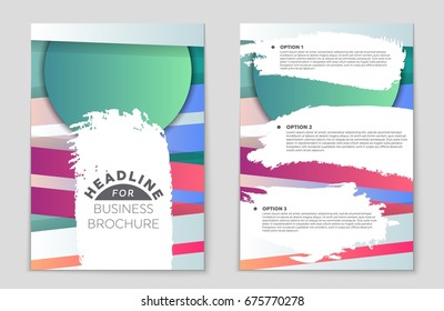 Abstract vector layout background set. For art template design, list, front page, mockup brochure theme style, banner, idea, cover, booklet, print, flyer, book, blank, card, ad, sign, sheet,, a4.