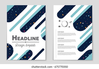 Abstract vector layout background set. For art template design, list, front page, mockup brochure theme style, banner, idea, cover, booklet, print, flyer, book, blank, card, ad, sign, sheet,, a4.