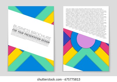 Abstract vector layout background set. For art template design, list, front page, mockup brochure theme style, banner, idea, cover, booklet, print, flyer, book, blank, card, ad, sign, sheet,, a4.