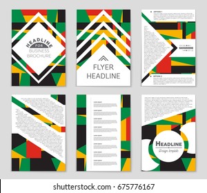 Abstract vector layout background set. For art template design, list, front page, mockup brochure theme style, banner, idea, cover, booklet, print, flyer, book, blank, card, ad, sign, sheet,, a4.