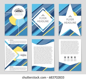 Abstract vector layout background set. For art template design, list, front page, mockup brochure theme style, banner, idea, cover, booklet, print, flyer, book, blank, card, ad, sign, sheet,, a4