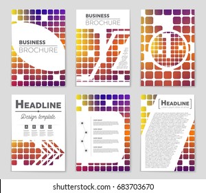 Abstract vector layout background set. For art template design, list, page, mockup brochure theme style, banner, idea, cover, booklet, print, flyer, book, blank, card, ad, sign, sheet,, a4