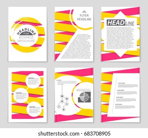 Abstract vector layout background set. For art template design, list, page, mockup brochure theme style, banner, idea, cover, booklet, print, flyer, book, blank, card, ad, sign, sheet,, a4