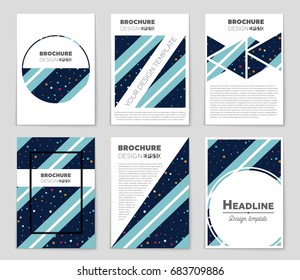 Abstract vector layout background set. For art template design, list, page, mockup brochure theme style, banner, idea, cover, booklet, print, flyer, book, blank, card, ad, sign, sheet,, a4