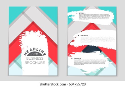 Abstract vector layout background set. For art template design, list, front page, mockup brochure theme style, banner, idea, cover, booklet, print, flyer, book, blank, card, ad, sign, sheet,, a4