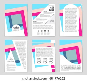 Abstract vector layout background set. For art template design, list, front page, mockup brochure theme style, banner, idea, cover, booklet, print, flyer, book, blank, card, ad, sign, sheet,, a4