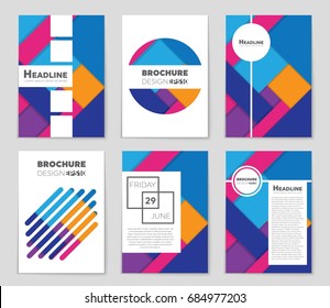 Abstract vector layout background set. For art template design, list, front page, mockup brochure theme style, banner, idea, cover, booklet, print, flyer, book, blank, card, ad, sign, sheet,, a4