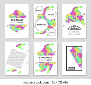 Abstract vector layout background set. For art template design, list, front page, mockup brochure theme style, banner, idea, cover, booklet, print, flyer, book, blank, card, ad, sign, sheet,, a4.