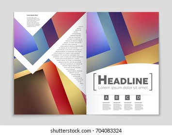 Abstract vector layout background set. For art template design, list, front page, mockup brochure theme style, banner, idea, cover, booklet, print, flyer, book, blank, card, ad, sign, sheet, a4