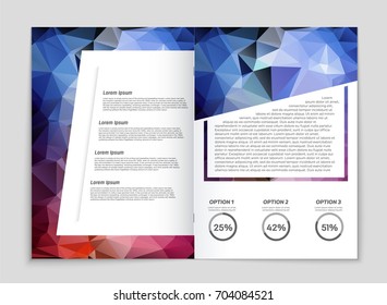 Abstract vector layout background set. For art template design, list, front page, mockup brochure theme style, banner, idea, cover, booklet, print, flyer, book, blank, card, ad, sign, sheet, a4