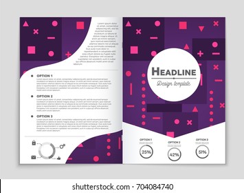Abstract vector layout background set. For art template design, list, front page, mockup brochure theme style, banner, idea, cover, booklet, print, flyer, book, blank, card, ad, sign, sheet, a4.