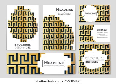 Abstract vector layout background set. For art template design, list, front page, mockup brochure theme style, banner, idea, cover, booklet, print, flyer, book, blank, card, ad, sign, sheet, a4.