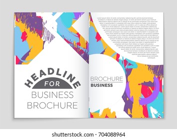 Abstract vector layout background set. For art template design, list, front page, mockup brochure theme style, banner, idea, cover, booklet, print, flyer, book, blank, card, ad, sign, sheet, a4