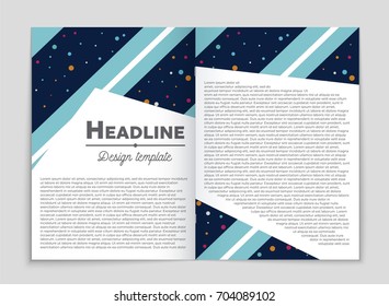 Abstract vector layout background set. For art template design, list, front page, mockup brochure theme style, banner, idea, cover, booklet, print, flyer, book, blank, card, ad, sign, sheet, a4