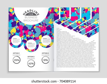 Abstract vector layout background set. For art template design, list, front page, mockup brochure theme style, banner, idea, cover, booklet, print, flyer, book, blank, card, ad, sign, sheet, a4.
