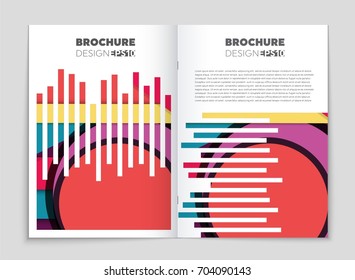 Abstract vector layout background set. For art template design, list, front page, mockup brochure theme style, banner, idea, cover, booklet, print, flyer, book, blank, card, ad, sign, sheet,, a4.