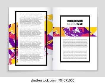 Abstract vector layout background set. For art template design, list, front page, mockup brochure theme style, banner, idea, cover, booklet, print, flyer, book, blank, card, ad, sign, sheet, a4