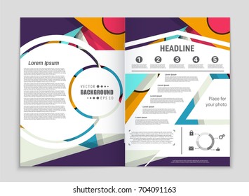 Abstract vector layout background set. For art template design, list, front page, mockup brochure theme style, banner, idea, cover, booklet, print, flyer, book, blank, card, ad, sign, sheet,, a4.