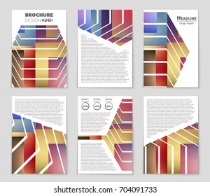 Abstract vector layout background set. For art template design, list, front page, mockup brochure theme style, banner, idea, cover, booklet, print, flyer, book, blank, card, ad, sign, sheet, a4