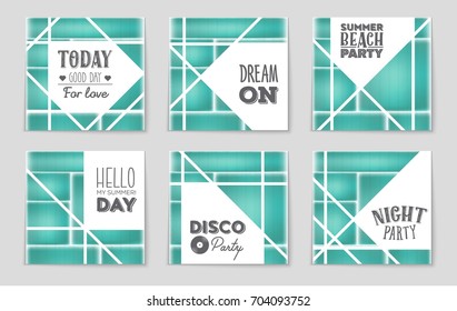 Abstract vector layout background set. For art template design, list, front page, mockup brochure theme style, banner, idea, cover, booklet, print, flyer, book, blank, card, ad, sign, sheet, a4