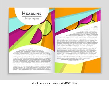Abstract vector layout background set. For art template design, list, front page, mockup brochure theme style, banner, idea, cover, booklet, print, flyer, book, blank, card, ad, sign, sheet,, a4.