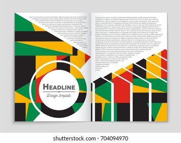 Abstract vector layout background set. For art template design, list, front page, mockup brochure theme style, banner, idea, cover, booklet, print, flyer, book, blank, card, ad, sign, sheet, a4.