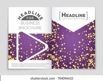 Abstract vector layout background set. For art template design, list, front page, mockup brochure theme style, banner, idea, cover, booklet, print, flyer, book, blank, card, ad, sign, sheet, a4.