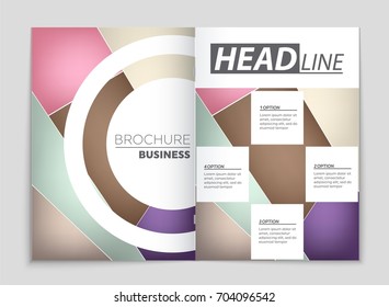 Abstract vector layout background set. For art template design, list, front page, mockup brochure theme style, banner, idea, cover, booklet, print, flyer, book, blank, card, ad, sign, sheet, a4