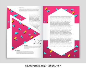 Abstract vector layout background set. For art template design, list, front page, mockup brochure theme style, banner, idea, cover, booklet, print, flyer, book, blank, card, ad, sign, sheet, a4