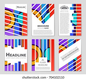 Abstract vector layout background set. For art template design, list, front page, mockup brochure theme style, banner, idea, cover, booklet, print, flyer, book, blank, card, ad, sign, sheet,, a4.