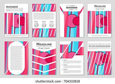 Abstract vector layout background set. For art template design, list, front page, mockup brochure theme style, banner, idea, cover, booklet, print, flyer, book, blank, card, ad, sign, sheet,, a4.