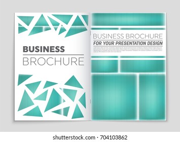 Abstract vector layout background set. For art template design, list, front page, mockup brochure theme style, banner, idea, cover, booklet, print, flyer, book, blank, card, ad, sign, sheet, a4