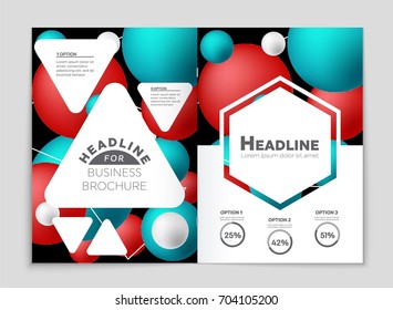 Abstract vector layout background set. For art template design, list, front page, mockup brochure theme style, banner, idea, cover, booklet, print, flyer, book, blank, card, ad, sign, sheet, a4.