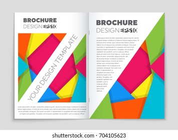 Abstract vector layout background set. For art template design, list, front page, mockup brochure theme style, banner, idea, cover, booklet, print, flyer, book, blank, card, ad, sign, sheet,, a4.