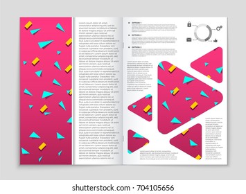 Abstract vector layout background set. For art template design, list, front page, mockup brochure theme style, banner, idea, cover, booklet, print, flyer, book, blank, card, ad, sign, sheet, a4