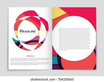 Abstract vector layout background set. For art template design, list, front page, mockup brochure theme style, banner, idea, cover, booklet, print, flyer, book, blank, card, ad, sign, sheet,, a4.