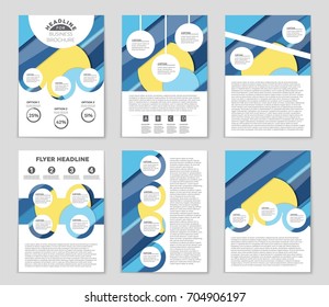 Abstract vector layout background set. For art template design, list, front page, mockup brochure theme style, banner, idea, cover, booklet, print, flyer, book, blank, card, ad, sign, sheet,, a4.