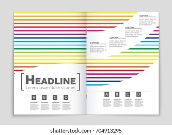 Abstract vector layout background set. For art template design, list, front page, mockup brochure theme style, banner, idea, cover, booklet, print, flyer, book, blank, card, ad, sign, sheet, a4.