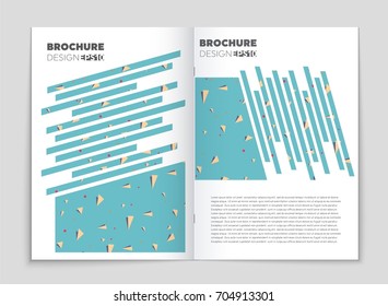 Abstract vector layout background set. For art template design, list, front page, mockup brochure theme style, banner, idea, cover, booklet, print, flyer, book, blank, card, ad, sign, sheet, a4